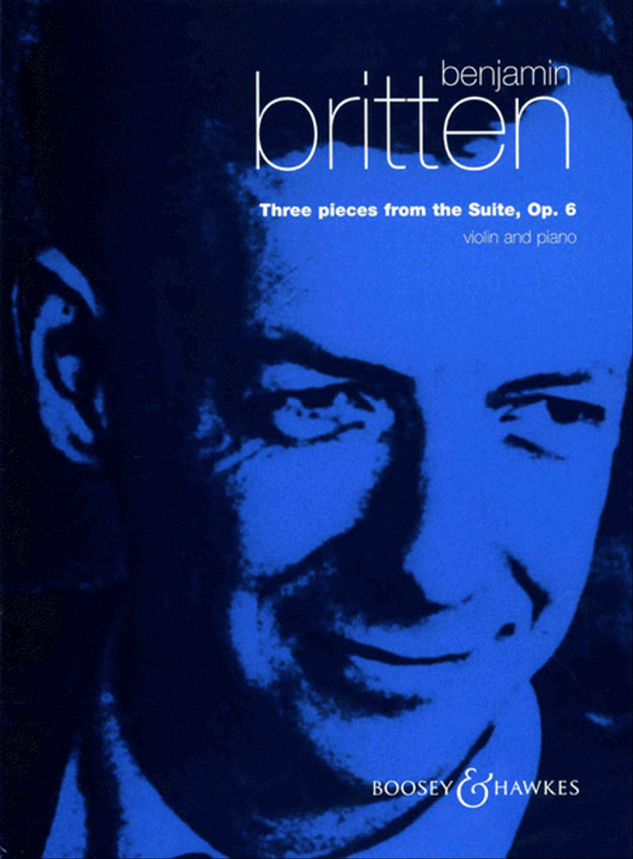 Three Pieces from the Suite, Op. 6 Violin Solo scores gallery preview page 1