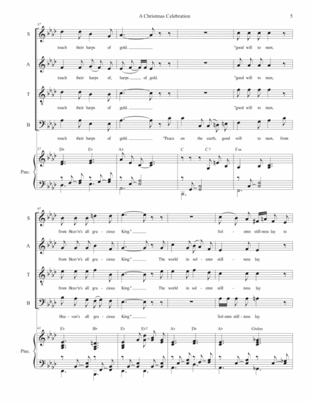 A Christmas Celebration (for SATB) image number null