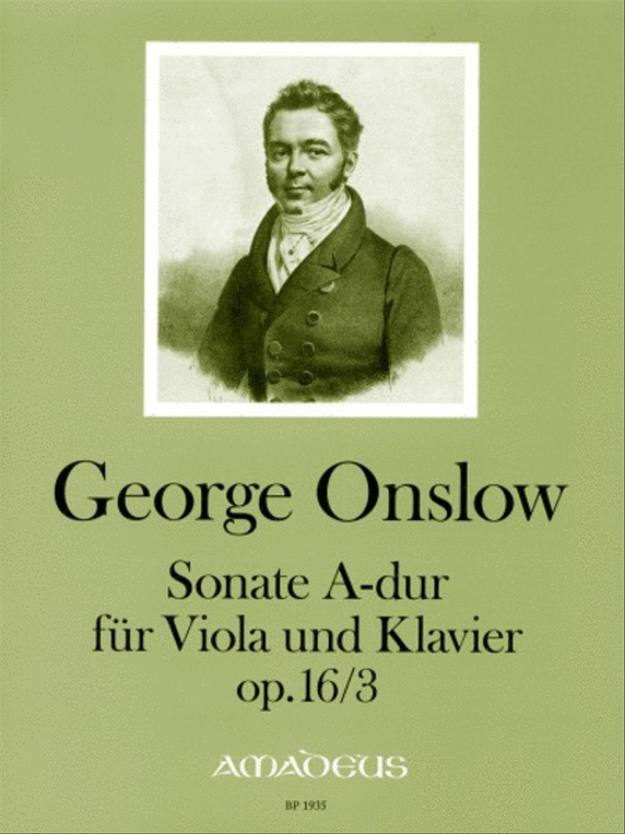 Sonate in A major op. 16/3 Piano Accompaniment scores gallery preview page 1