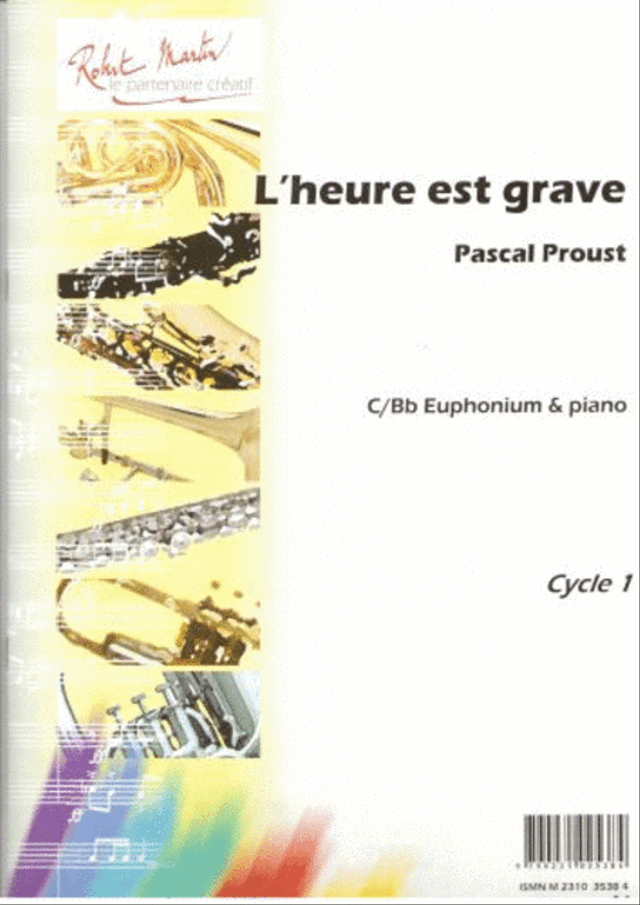 L'Heure est grave Tuba scores gallery preview page 1