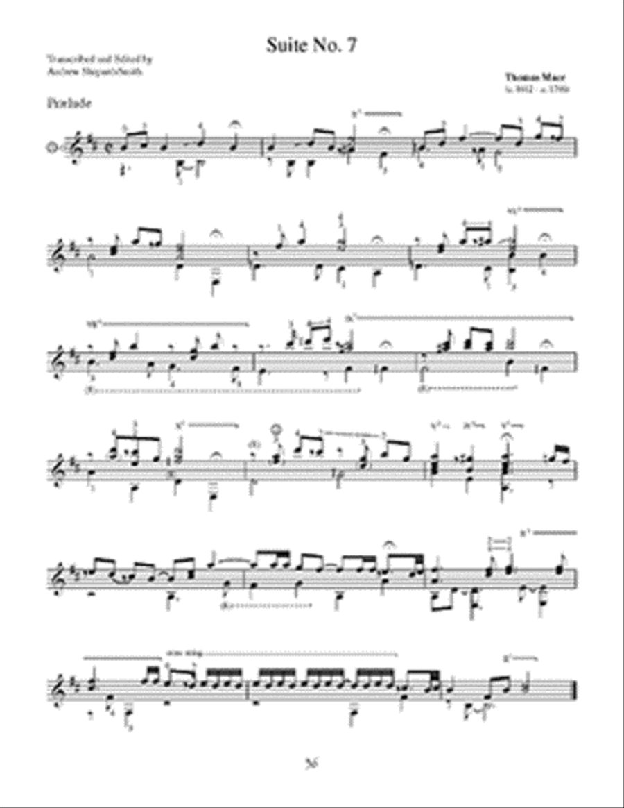 The Complete Anthology of Lute Music from Musick's Monument by Thomas Mace Lute scores gallery preview page 2