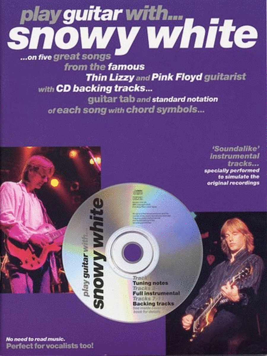 Play Guitar With Snowy White Tab Book/CD