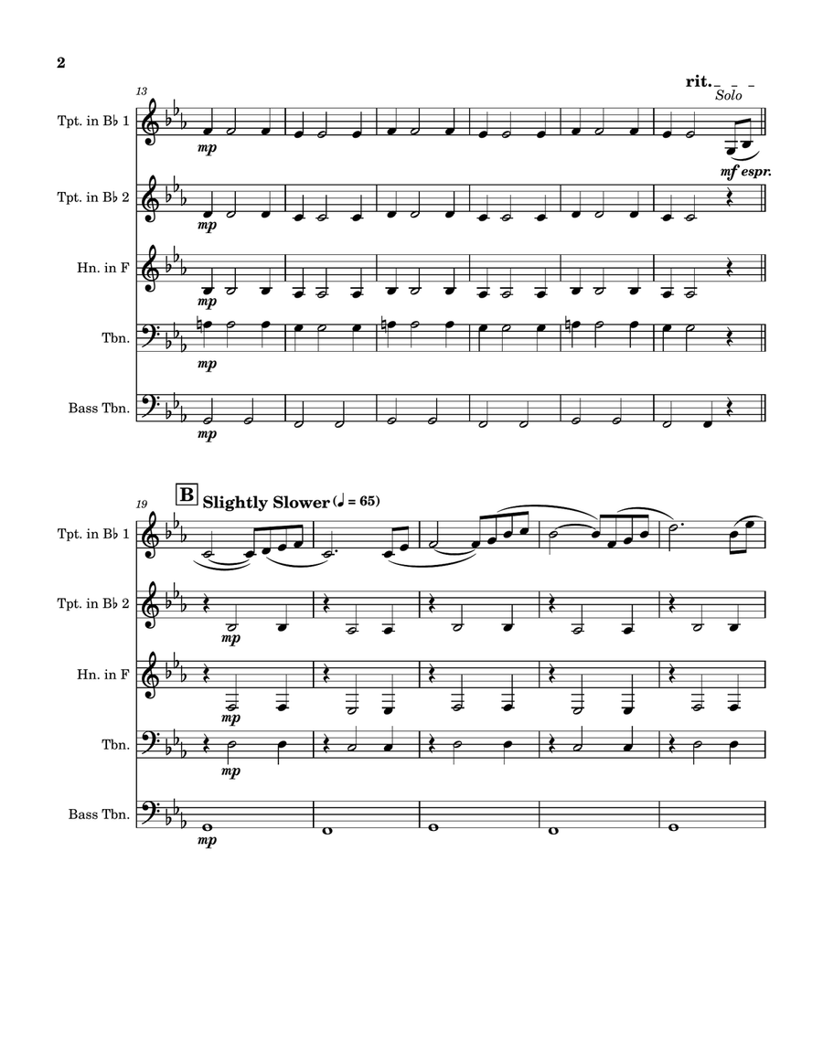 Philadelphia Morning Brass Quintet scores gallery preview page 4
