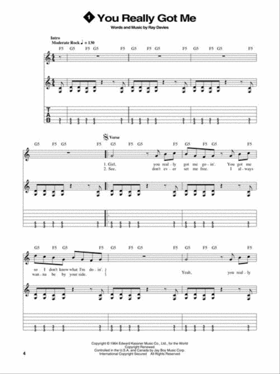 FastTrack Guitar Songbook 1 – Level 1 Guitar Tablature scores gallery preview page 5