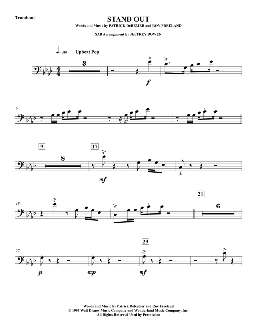 Stand Out Concert Band scores gallery preview page 5