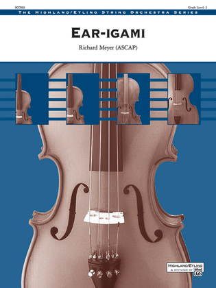 Book cover for Ear-igami (score only)