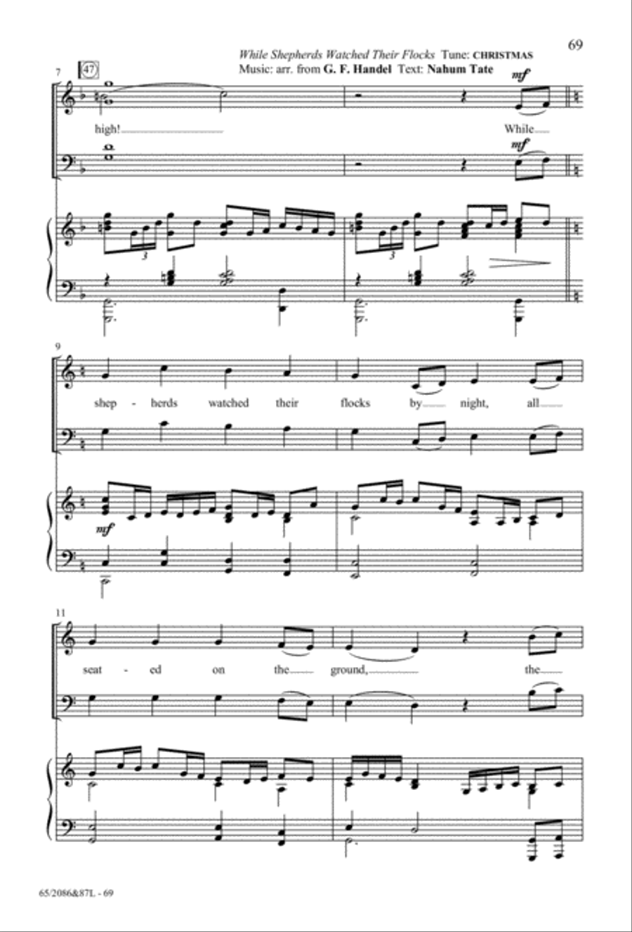 God With Us! - SATB with Performance CD 4-Part scores gallery preview page 17