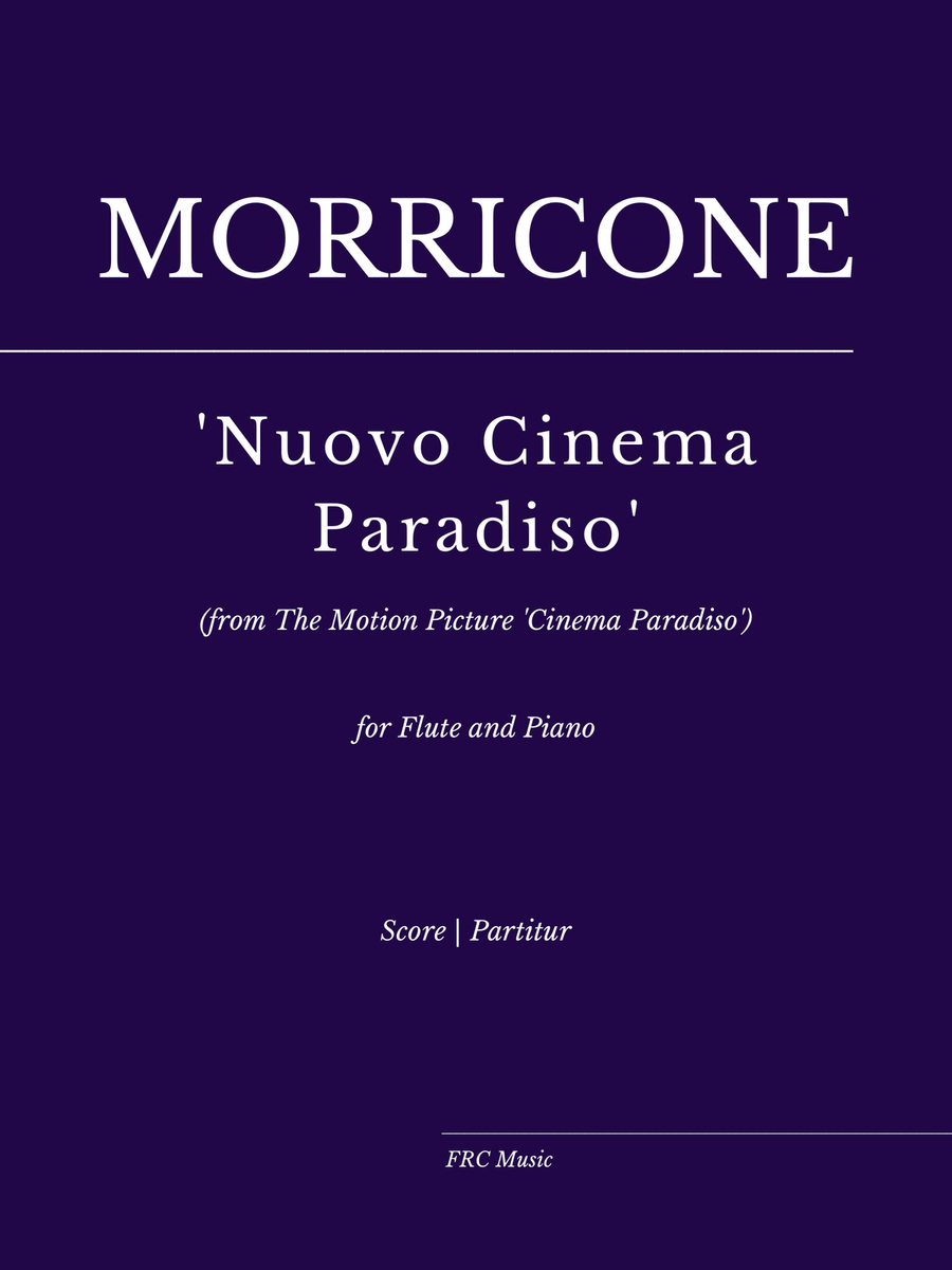 Cinema Paradiso Flute Solo scores gallery preview page 1