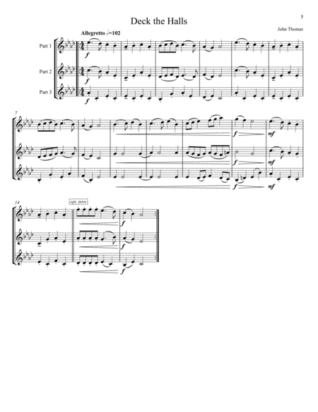 Twenty Christmas Carols for Flexible Brass Trio image number null