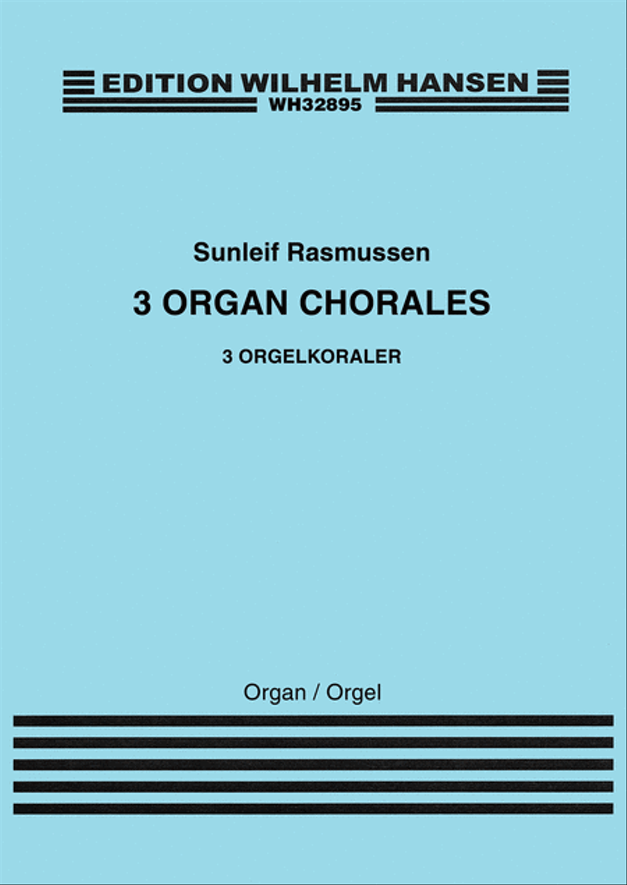 3 Organ Chorales in Memoriam Kjartan Hoydal Organ scores gallery preview page 1