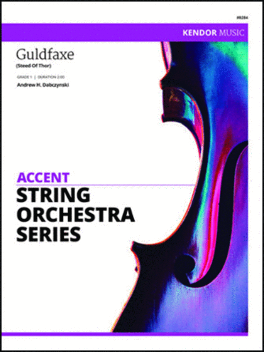 Guldfaxe (Steed Of Thor) (Full Score) String Orchestra scores gallery preview page 1