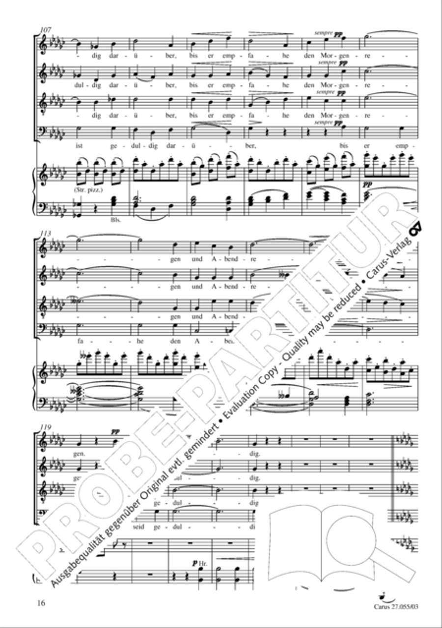 Ein Deutsches Requiem (German Requiem) 4-Part scores gallery preview page 19