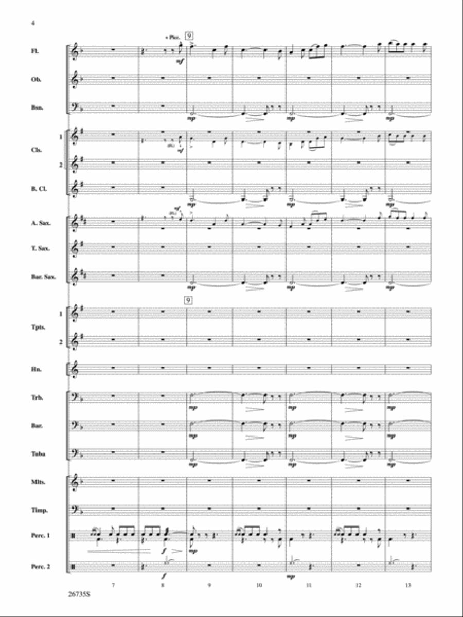 Patton Patton Concert Band scores gallery preview page 3