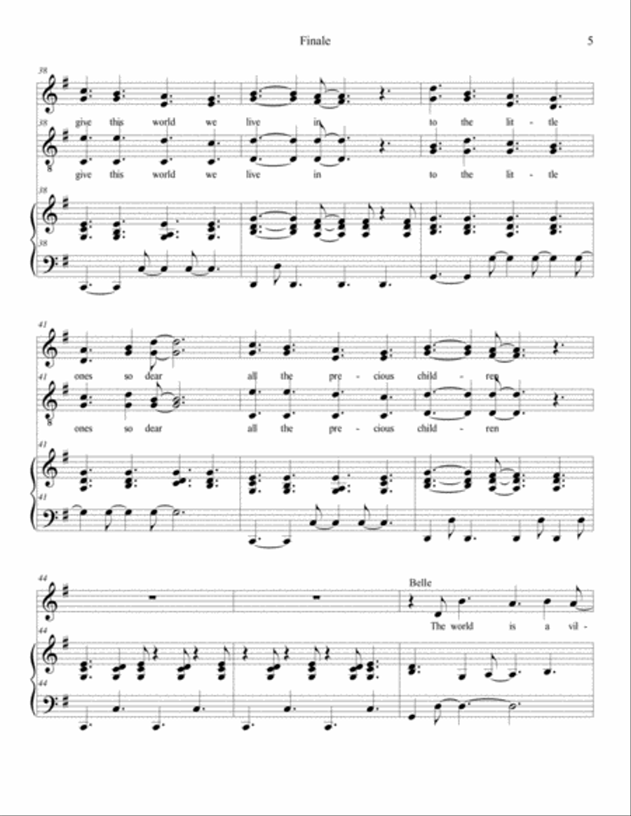 Finale Voice Solo scores gallery preview page 5