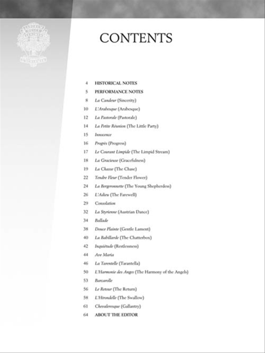 Burgmüller – 25 Progressive Studies, Opus 100 Piano Method scores gallery preview page 3