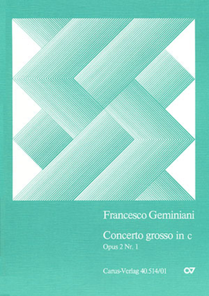 Book cover for Concerto grosso in C minor