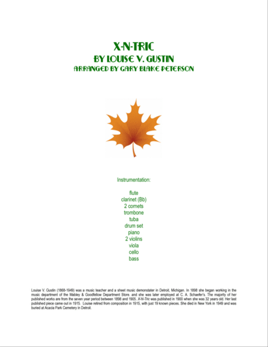 X-N-Tric Clarinet scores gallery preview page 2