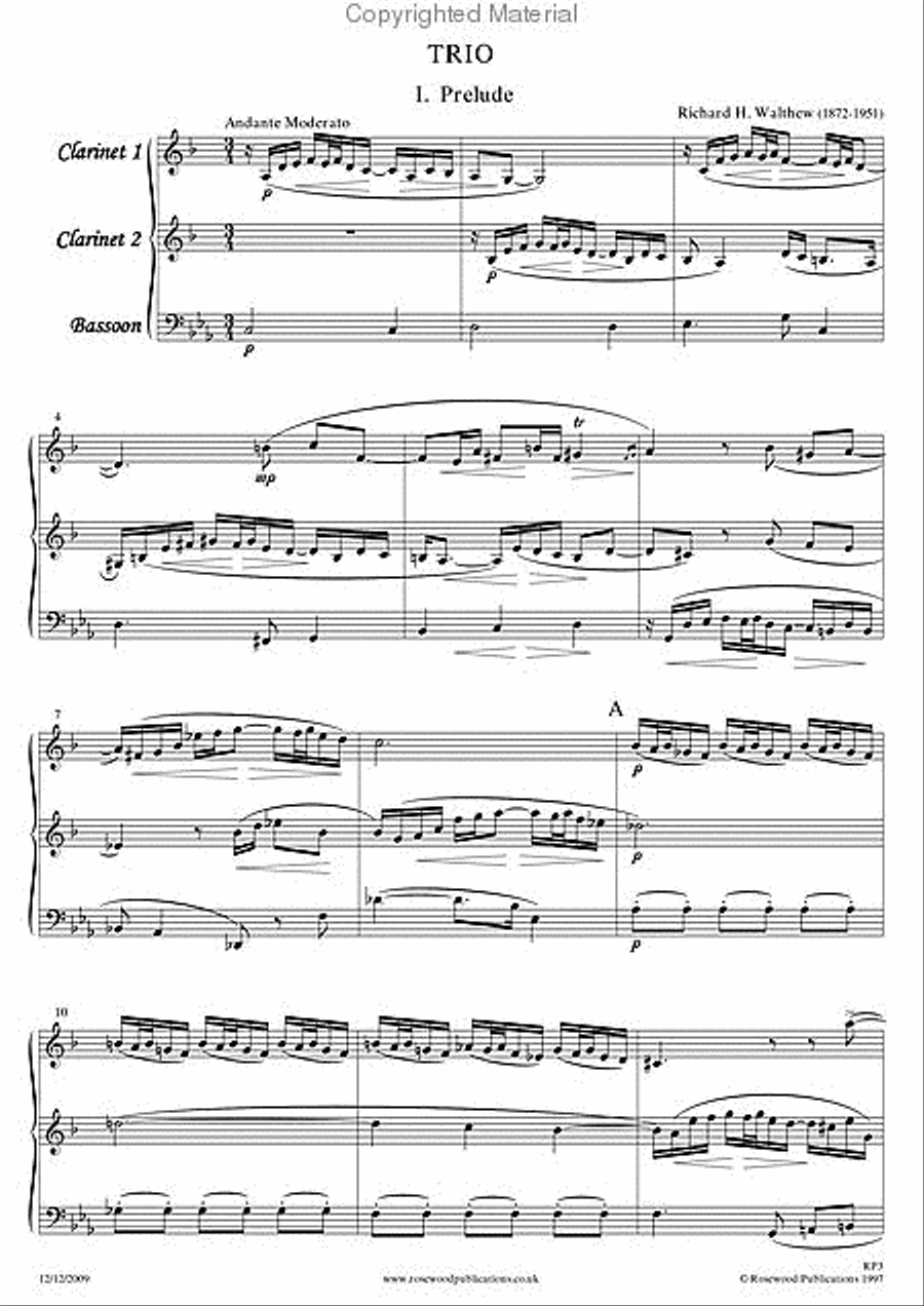 Prelude & Fugue Bassoon scores gallery preview page 2