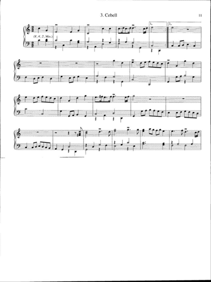 Keyboard Classics, Set 2 Harpsichord scores gallery preview page 4