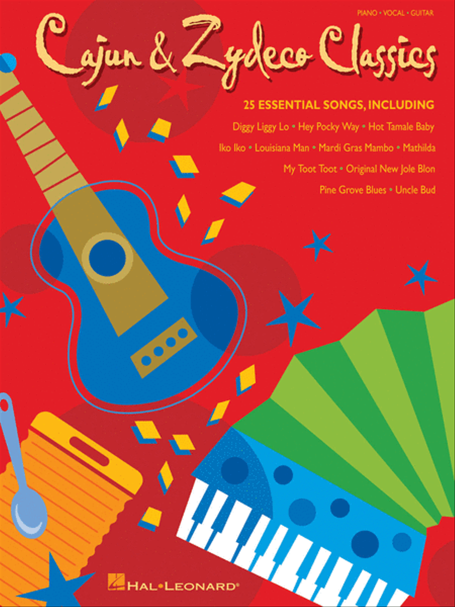 Cajun & Zydeco Classics Cajun & Zydeco Classics Piano, Vocal, Guitar scores gallery preview page 1