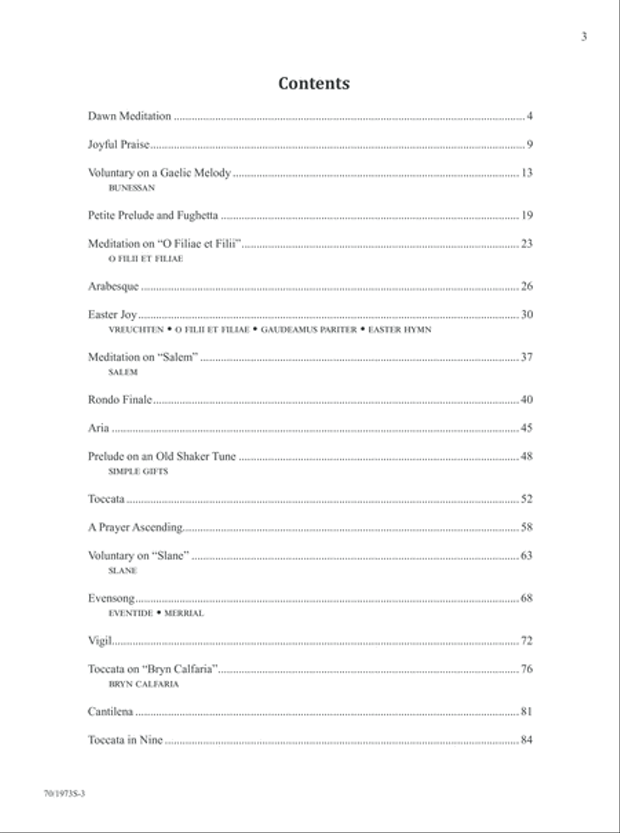 A Eugene Butler Organ Treasury Organ scores gallery preview page 3