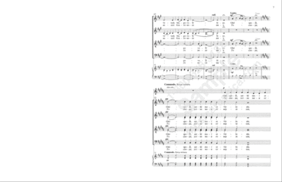 Glory to God in the Highest 4-Part scores gallery preview page 6