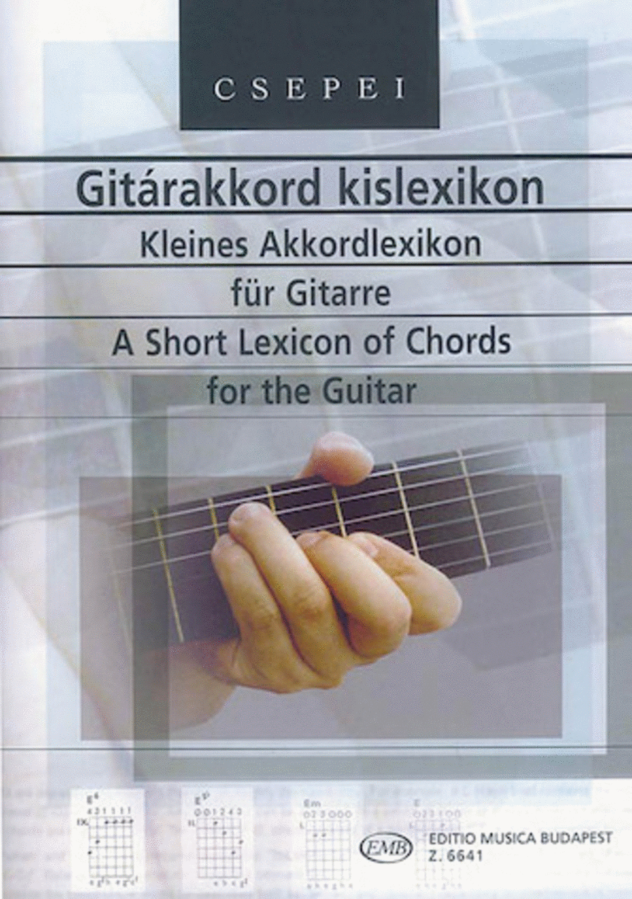 A Short Lexicon Of Chords For Guitar