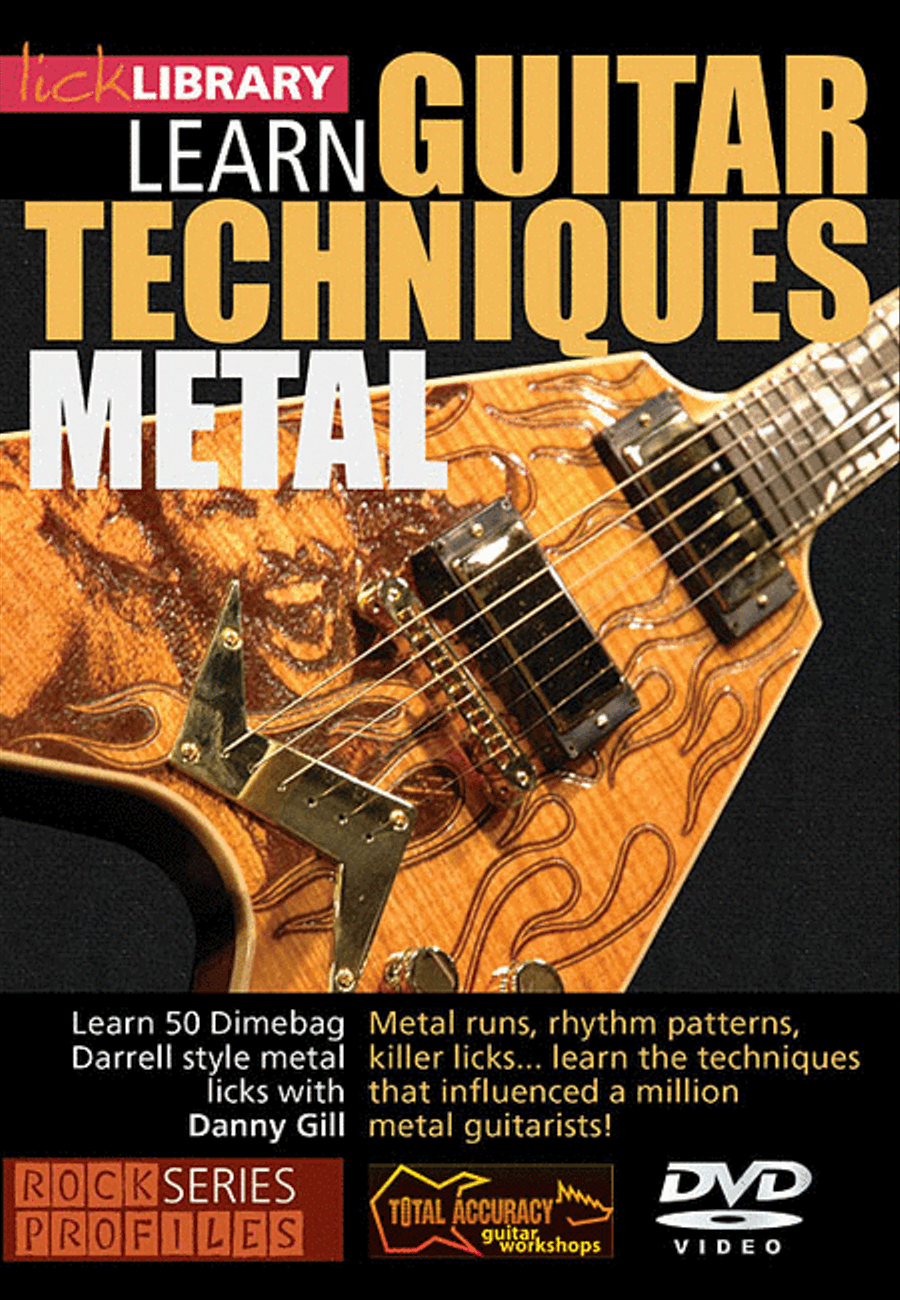 Learn Guitar Techniques: Metal Electric Guitar scores gallery preview page 1