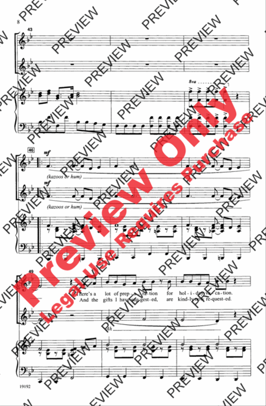 Ready, Set, Christmas! Ready, Set, Christmas! 2-Part scores gallery preview page 8