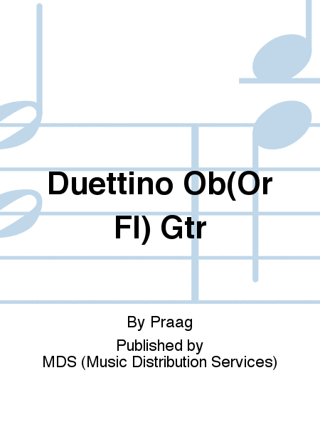 DUETTINO Ob(or Fl) Gtr
