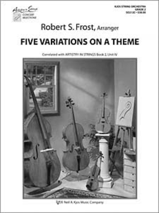 Five Variations on a Theme - Score