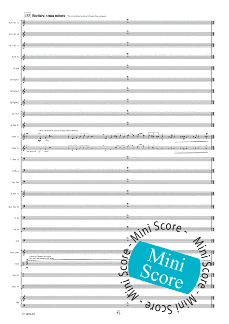 Migyur Fanfare Band scores gallery preview page 77