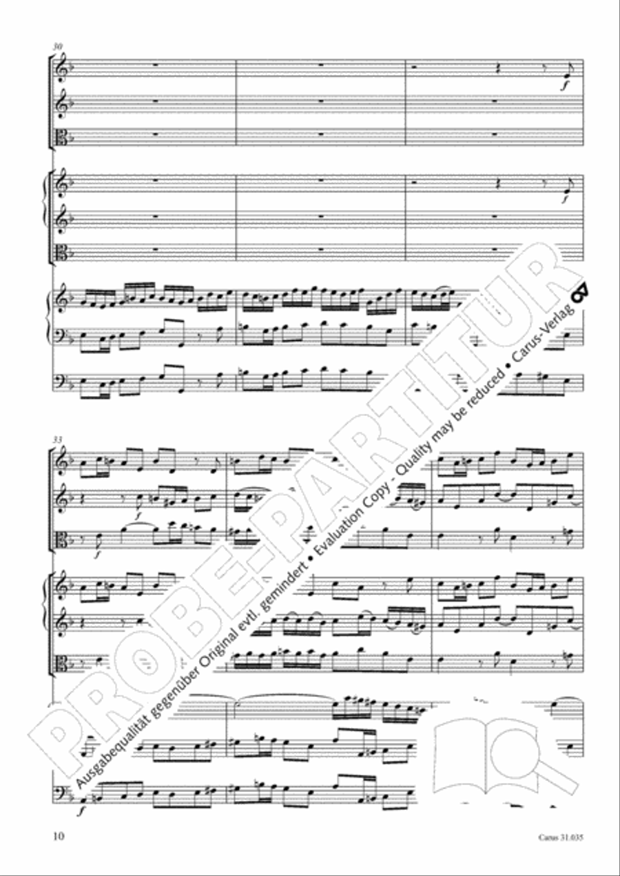 Soul and spirit are astounded (Geist und Seele wird verwirret) English Horn scores gallery preview page 11