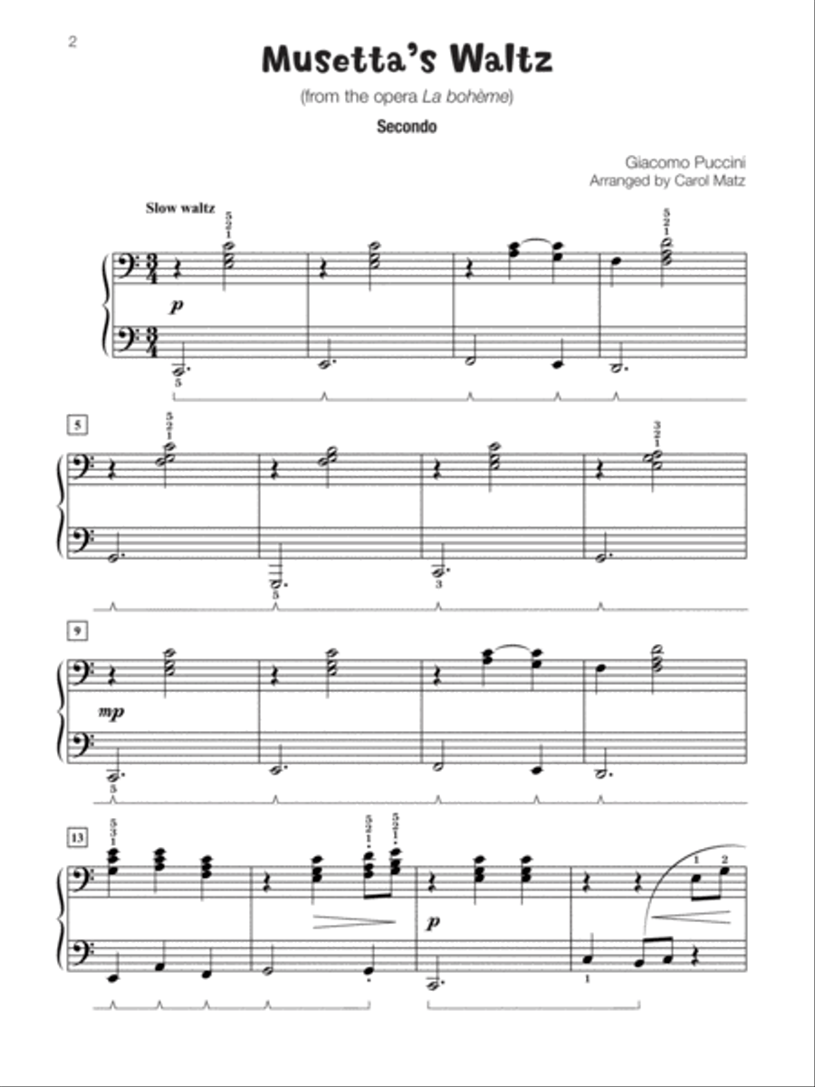 Famous & Fun Duets, Book 5 Small Ensemble scores gallery preview page 3