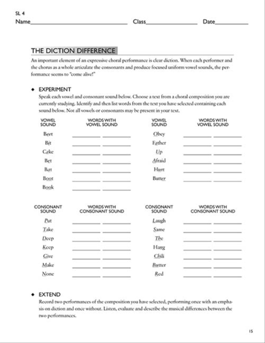 Master Strategies for Choir Choir scores gallery preview page 4