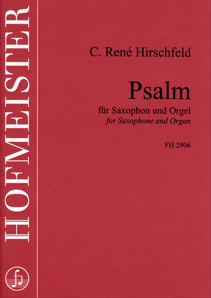 Psalm Saxophone scores gallery preview page 1