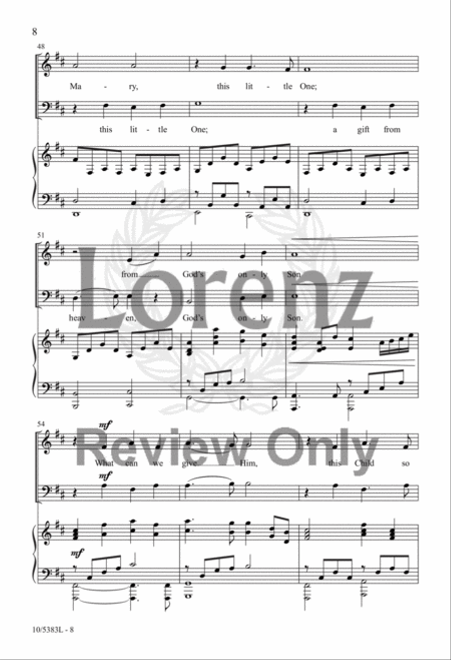 This Child of Light 4-Part scores gallery preview page 6