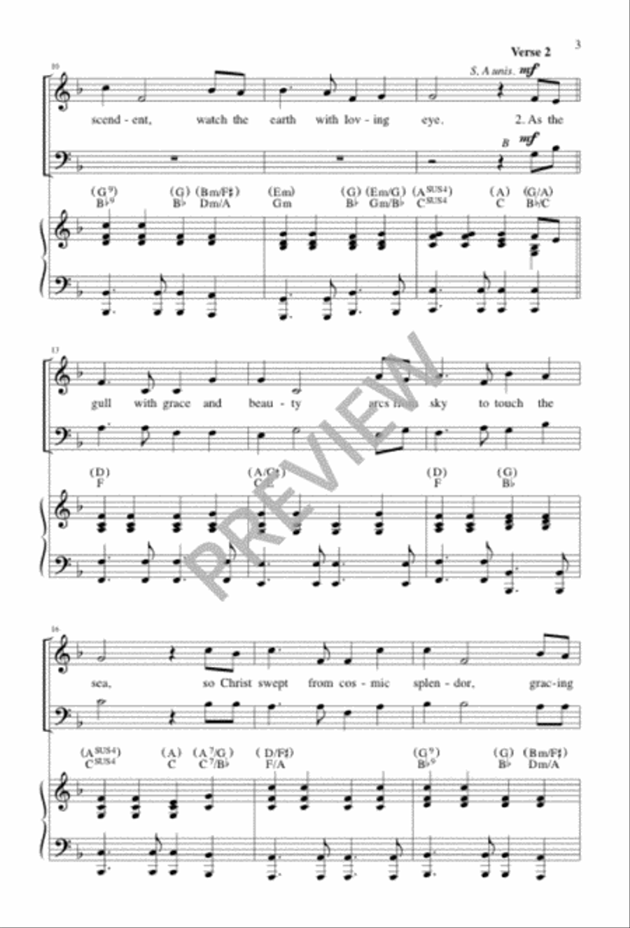 As the Eagle Soars and Circles 3-Part scores gallery preview page 3