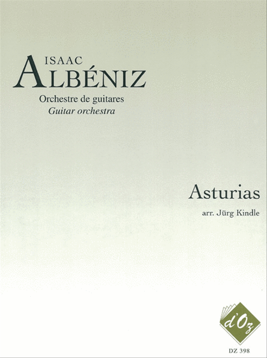 Asturias Guitar Ensemble scores gallery preview page 1
