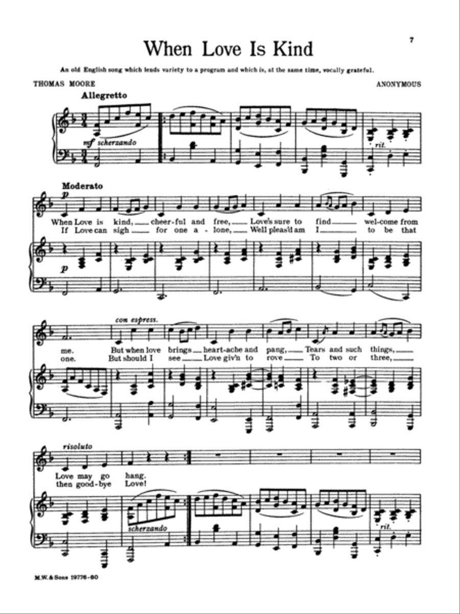 Pathways of Song, Volume 3 Medium-Low Voice scores gallery preview page 5