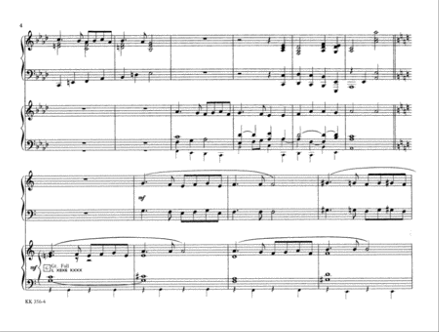 Christmas Duets for Organ and Piano, No. 4 Organ scores gallery preview page 4