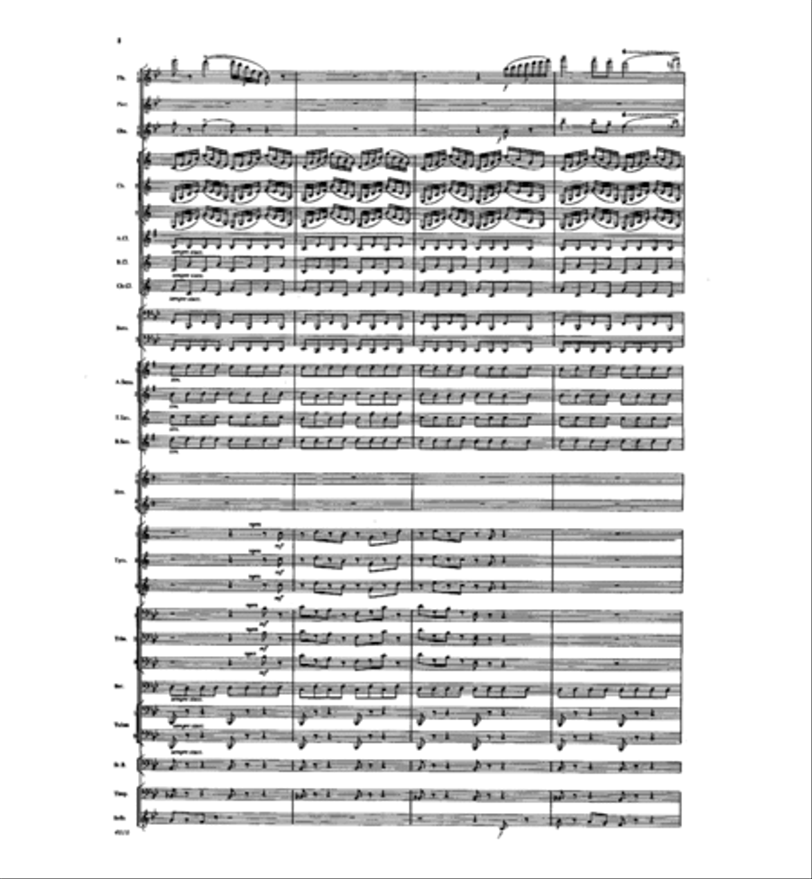Selections from the Nutcracker Suite Concert Band scores gallery preview page 6
