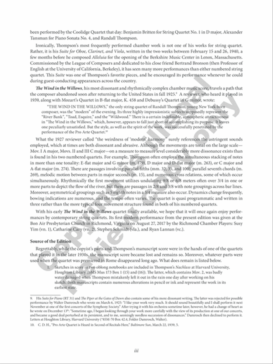 The Wind in the Willows The Wind in the Willows String Quartet scores gallery preview page 16