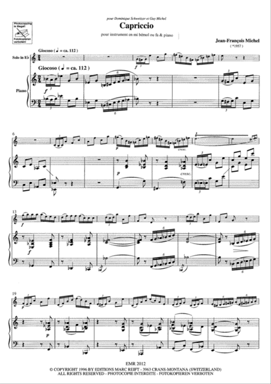 Capriccio Capriccio Horn scores gallery preview page 3