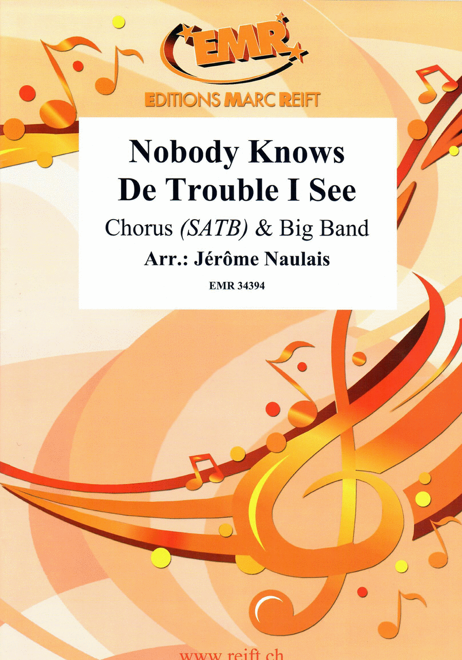 Nobody Knows De Trouble I See 4-Part scores gallery preview page 1