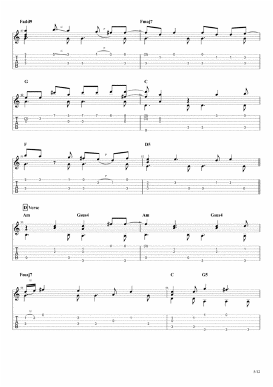 There Is A Light That Never Goes Out Electric Guitar scores gallery preview page 5