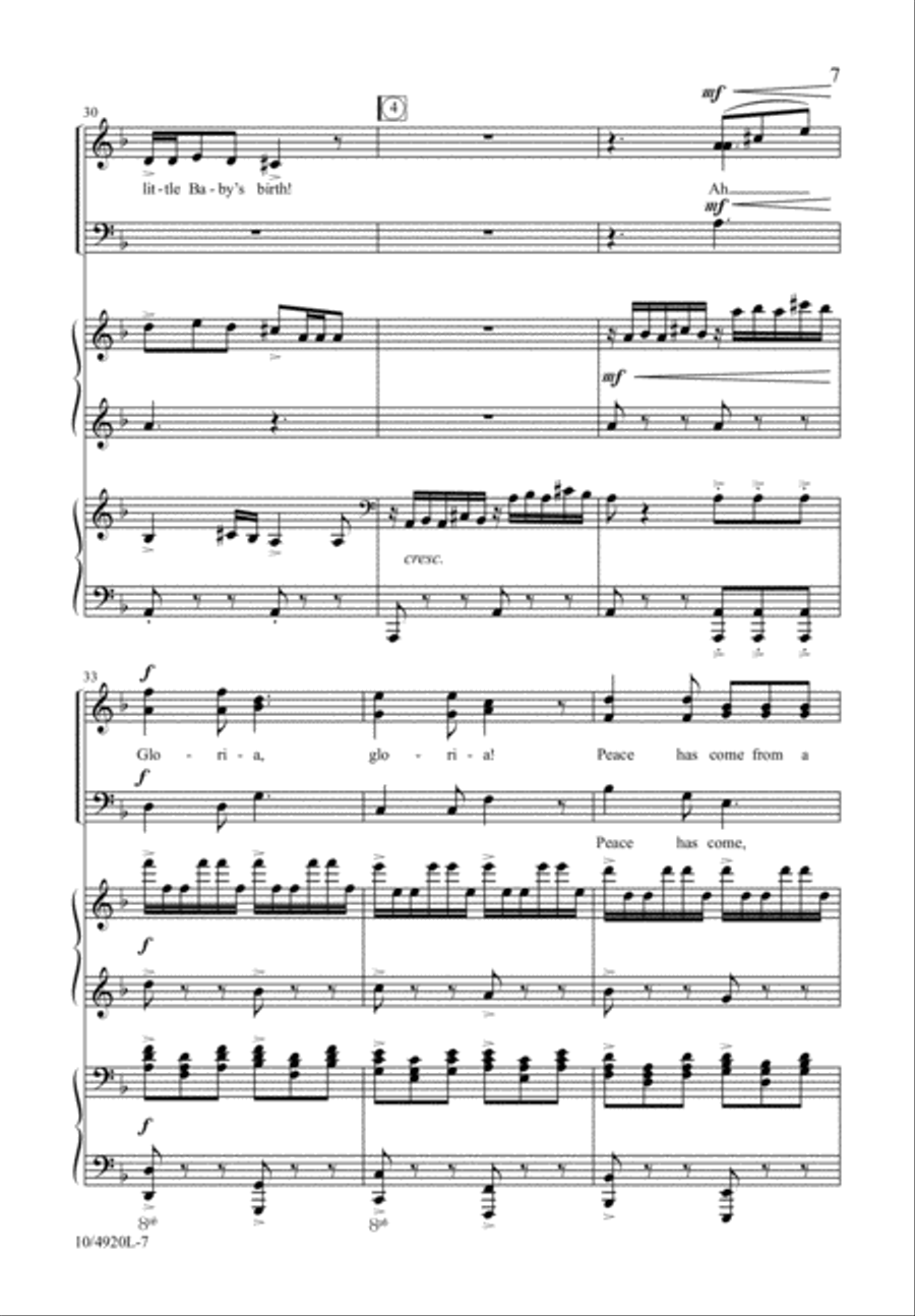 Bell Carol Bell Carol 3-Part scores gallery preview page 8