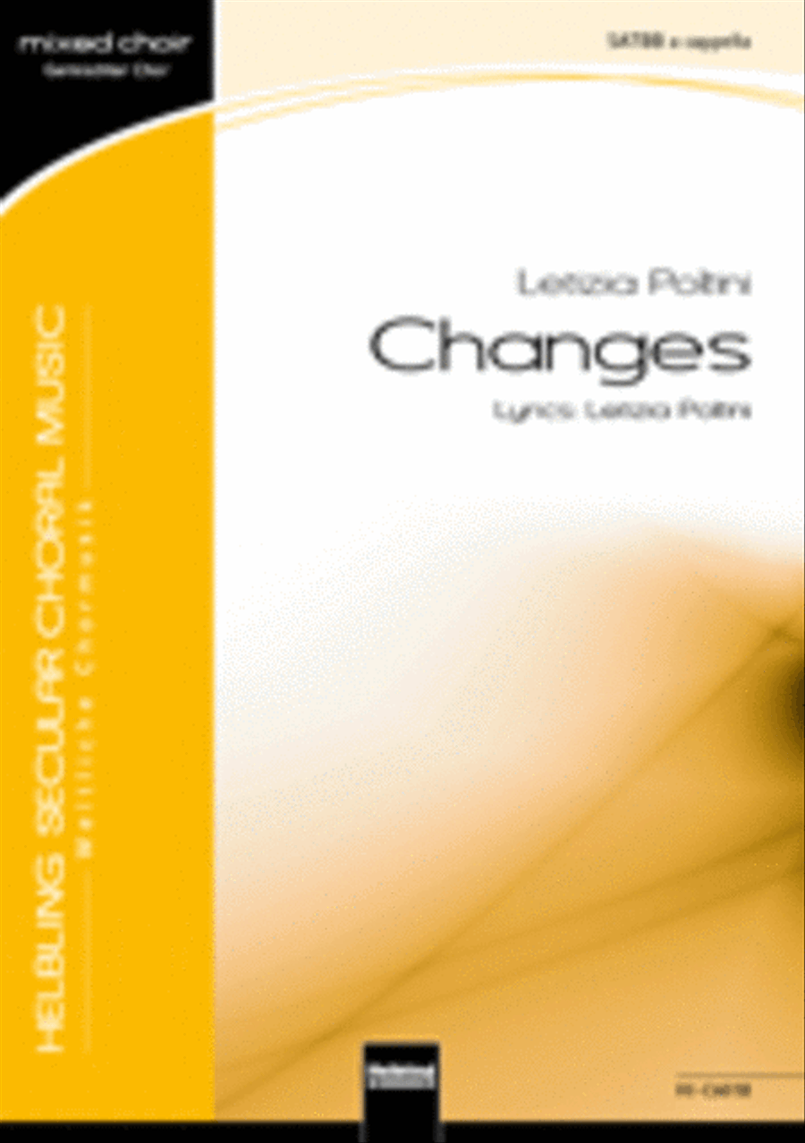 Changes Choir scores gallery preview page 1