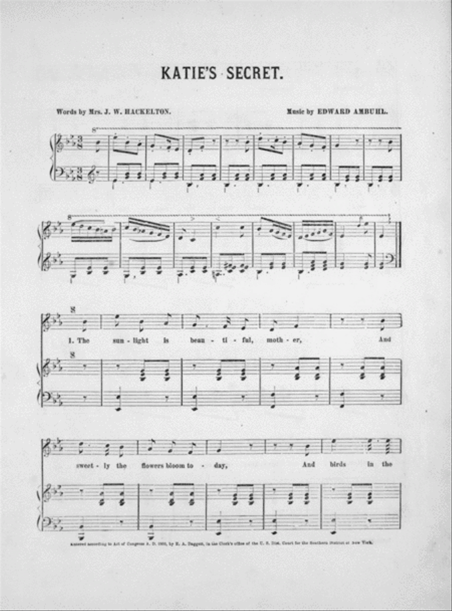 Katie's Secret Voice scores gallery preview page 2