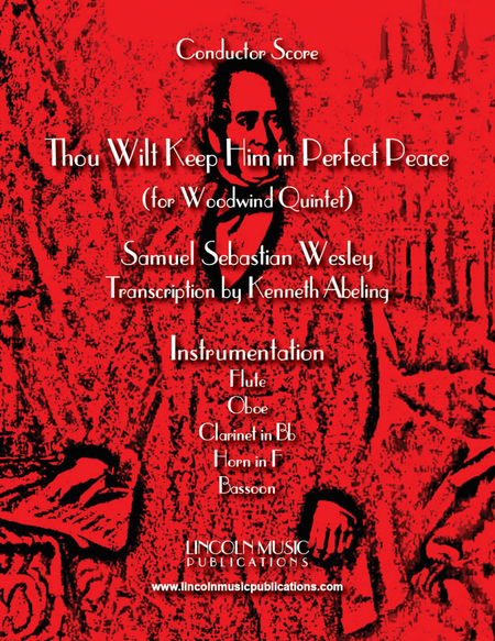 Thou Wilt Keep Him in Perfect Peace (for Woodwind Quintet) image number null